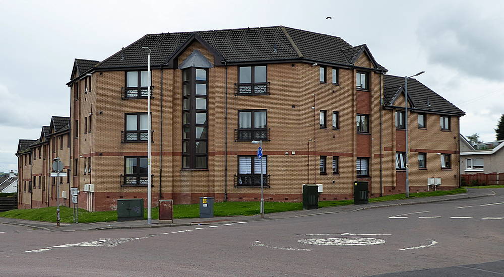 Flats at Strathaven Road/Vere Road Junction